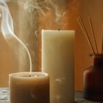 “마음도 운동이 필요하다” — 일상 속에서 실천하는 정신건강 루틴 a couple of candles sitting on top of a table